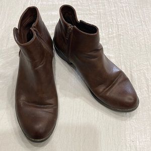 Forever 21 Brown Ankle Boots Size 8